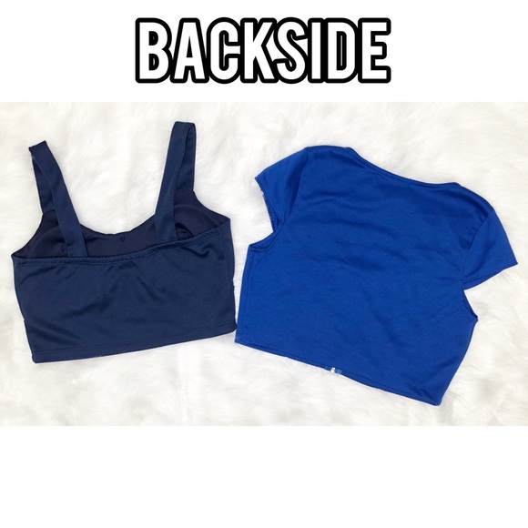 Bundle of 2 Body Central Crop Tops - Picture 2 of 4